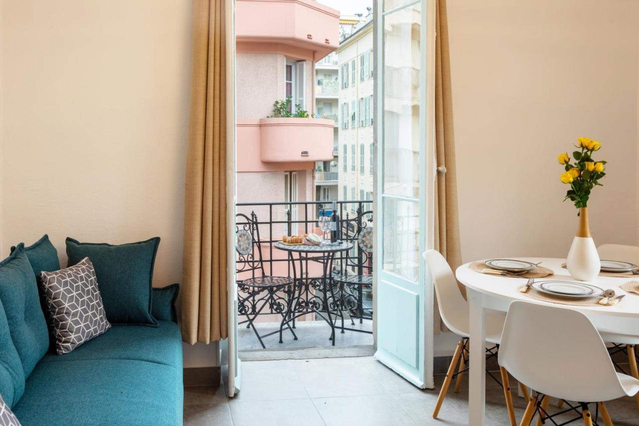 Lovely Apartment With Terrace Nice Centre ภายนอก รูปภาพ
